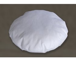 Uitvaart groene begrafenis natuurbegraven hoofdkussentje hoofdkussen kussen kussentje volledig afbreekbaar nederlands product ecologisch natuurlijk 100% biologisch flanel rond wol schapenwol
