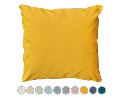 UITVERKOOP Buitenkussen Qush Royal - Sunbrella Mimosa| Waterbestendig | kleurvast | vlekbestendig | schimmelwerend - Sierkussens buiten tuin loungekussen / tuinmeubel kussen /tuinkussen / buitenkussens / palletkussen
