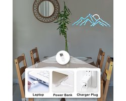 Ulalaza LED Decorative Lights USB Interface Mountains Sunrise Sunset LED Neon Signs Wall Decoration Christmas Art - ShopVlot