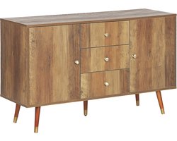 ULIKA - Sideboard - Donkerbruin - MDF