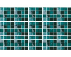 Ulticool Decoratie Sticker Tegels - Mozaiektegels Stenen Groen Wand Mozaiek - 15x15 cm - 15 stuks Plakfolie Tegelstickers - Plaktegels Zelfklevend - Sticktiles Meubelfolie - Badkamer - Keuken - Pasen Decoratie Paasdecoratie Lente voor Binnen