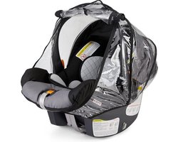 Ultiluxe® Regenhoes voor Maxi Cosi - Transparant - Met rits voorkant - Regenbescherming - Baby zitje, autozitje, babystoel, autostoel, kinderstoeltje - Universeel - Raincover newborn - Waterdicht - Beschermhoes