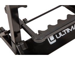 Ultimate Aluminium Hengelrek Zwart 12 Hengels | Hengelrek