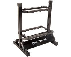 Ultimate Aluminium Hengelrek Zwart 12 Hengels - Hengelrek
