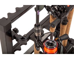 Ultimate Aluminium Hengelrek Zwart 24 Hengels | Hengelrek