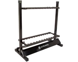 Ultimate Aluminium Hengelrek Zwart 24 Hengels - Hengelrek
