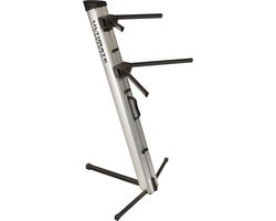Ultimate APEX AX-48 PRO S keyboardstand zilver - Keyboard zuilen standaard