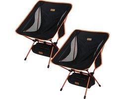 Ultra Lichtgewicht Campingstoel - Strandstoelen - Voor Buitenshuis Ligbed Kamperen Picknicks Tuin Vissen - Duurzame Opvouwbare Draagbare Klapstoel met Tas