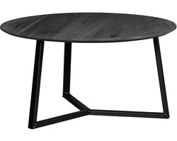 Ultra Premium Care Salontafel Trio - Hout - Hout - Eiken/Zwart - 75 x 40 x 75 cm (BxHxD)