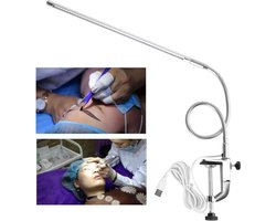 Ultradunne led-tafellamp voor kantoorstijl - metaal armlamp - draaibare lamp .