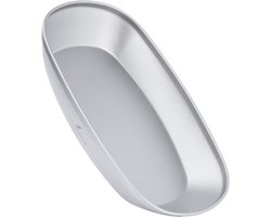 Ultralichte titanium campingservies voor buitenshuis - vierkante grijze borden en kommen met draagtas, ideaal voor vis, fruit, snacks en groenten