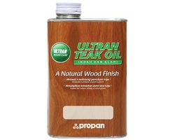 Ultran Teakolie - 100% Natuurlijk Teak Olie - Waterafstotend Bescherming Teakhout - Buitenmeubels - Tuinmeubelen