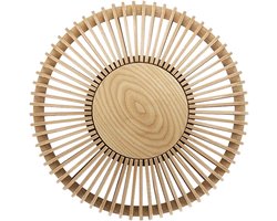 Umage Clava Up Wood Medium houten wandlamp naturel - Ø 35 cm