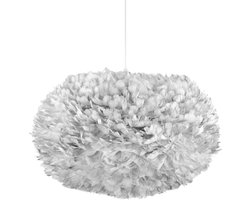 Umage Eos X-large hanglamp light grey - met koordset wit - Ø 75 cm