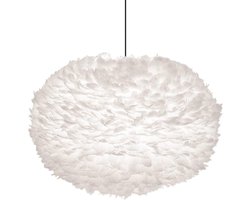 Umage EOS XL - Hanglamp - Ø75 cm - Wit - incl. zwart koord