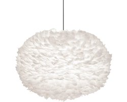 Umage EOS XXL - Hanglamp - Ø110 cm - Wit- incl. zwart koord