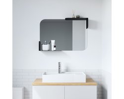 Umbra Alcove Spiegel 13x52x77cm zwart