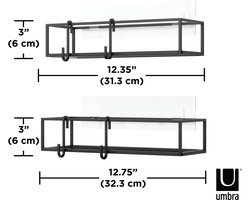 Umbra Cubiko doucherekjes, set van 2