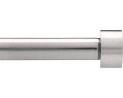 Umbra gordijnroede Cappa single 1,9 cm - 91 - 183 cm - Nikkel