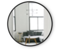 Umbra Hub decoratieve ronde muurspiegel