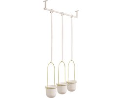 Umbra Triflora hangende bloempotten
