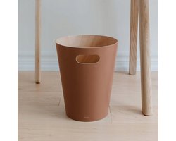 Umbra Woodrow-prullenbak met capaciteit van 7,5 liter
