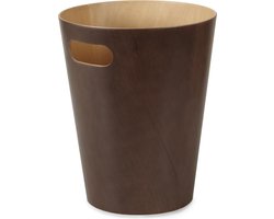 Umbra Woodrow-prullenbak met capaciteit van 7,5 liter