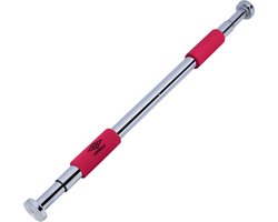 Umbro Pull-Up Bar - Optrekstang - Max.100 KG - Verstelbaar 62 tot 100 CM - Wand en Deurpost Montage 62-85 CM - Foam Handgrepen