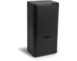 Umuzi Cleaning Prullenbak 63L - Sensor - Mat Zwart - 30,5x41x78cm