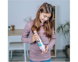 Undercover Barbie drinkfles RVS 450ml multicolor kindvriendelijk.