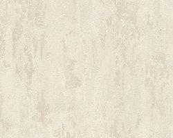 UNI BEHANG - Blauw Grijs Zilver - AS Creation Palila
