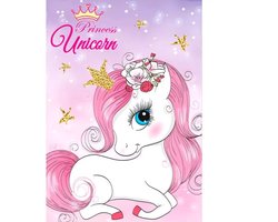 Unicorn fleece deke 100 x 140 cm