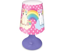 Unicorn Tafellamp - 18 cm - Paars