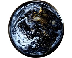 Unieke Messing Schaal Resin Epoxy Ø 30 cm