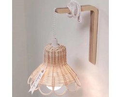 Unikorf hanging Lamp - Babykamer & Slaapkamer - 1W LED - Naturel Houtkleur