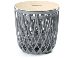 Uniqubo Set3 Pot - Grijs Steen - 447 mm
