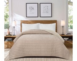 Unique Living - Bedsprei Didi - sand - 170x220cm