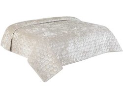 Unique Living - Bedsprei Peggy Dove White - 240x280cm