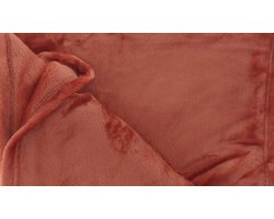 Unique Living Blush Plaid - 150x200 cm - Redwood