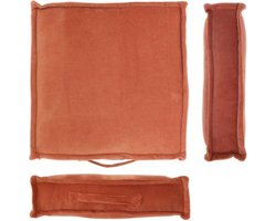 Unique Living | Boxkussen Odim | Outdoor Collectie | Oranje | 45x45x8cm