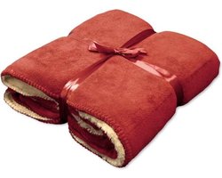 Unique Living | Coby plaid 130x160cm redwood