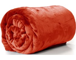 Unique Living - Enzo plaid 130x180cm Redwood