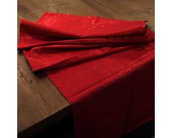 Unique Living | Glamour tafelkleed 150x200cm rood