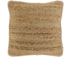 Unique Living - Jute - Kussen Moke - 45x45cm - Naturel