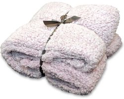 Unique Living Knut - Fleece - Plaid - 150x200 cm - Old Pink