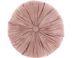 Unique Living - Kussen Basics 40cm Ø Old Pink