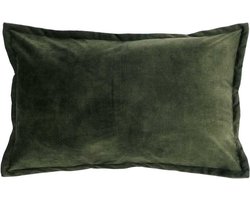 Unique Living - Kussen Basics - 40x60cm - wintergroen