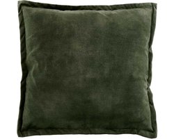Unique Living - Kussen Basics - 45x45cm - wintergroen