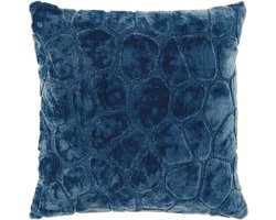 Unique Living - Kussen Elina - 45x45cm - Blauw