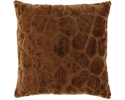 Unique Living - Kussen Elina - 45x45cm - Bruin